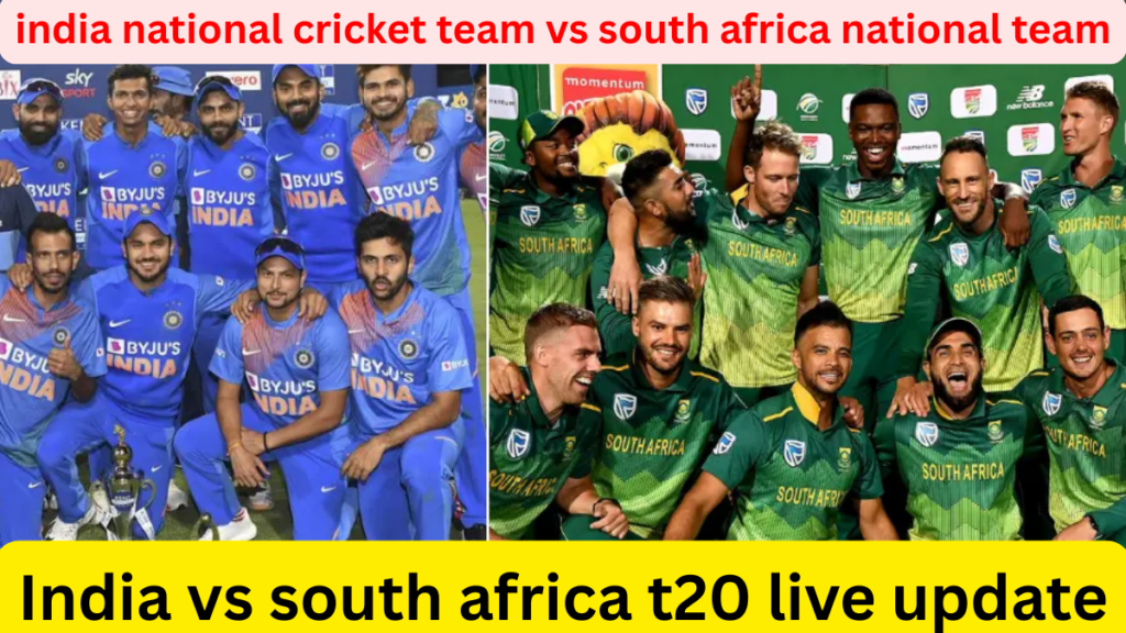india national cricket team vs south africa national team